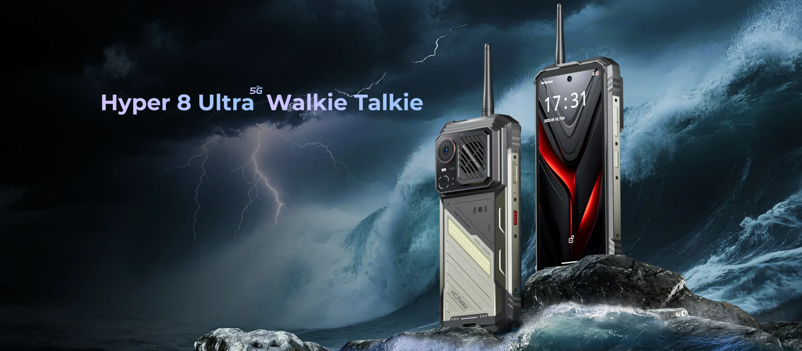 Hyper 8 Ultra: Rugged Phone Supports Encrypted Comm Without Service